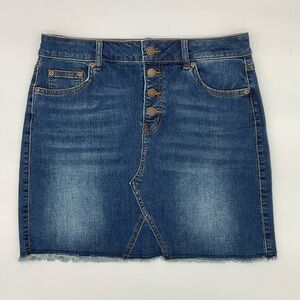 Southern Tide Classic Blue Denim Skirt, Size 28